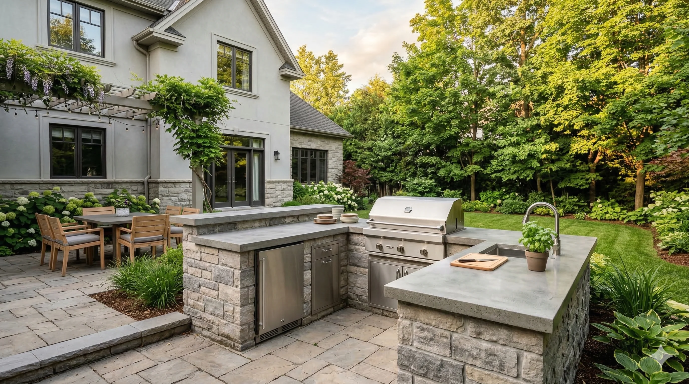 Professional Concrete contractor by Quality Landscaping Kirkland in Kirkland